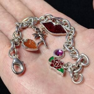 Silver Charm Bracelet